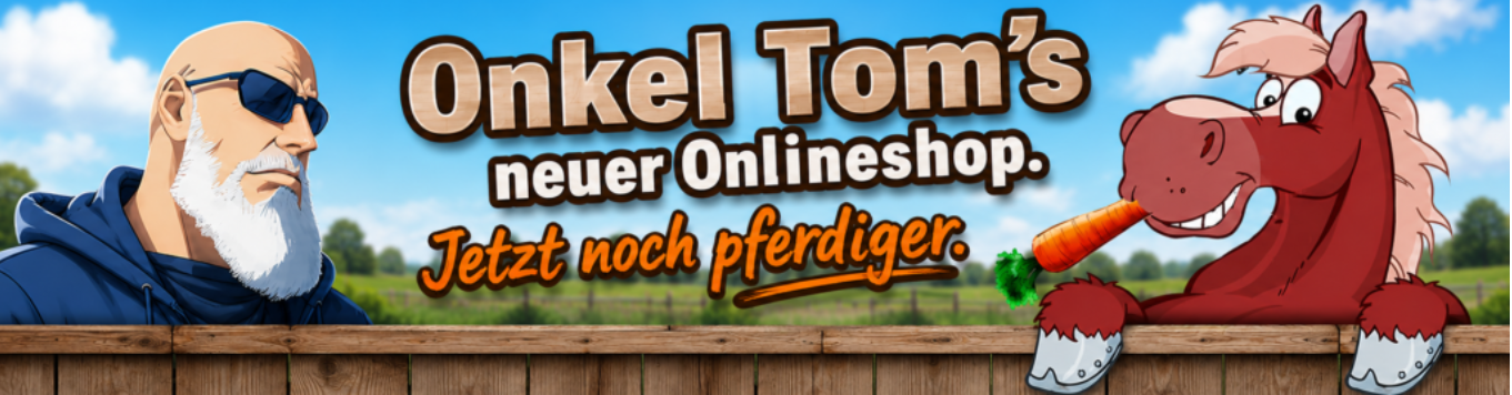Onkel Tom's neuer Onlineshop