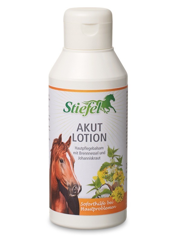 Akutlotion für die Haut – Stiefel
